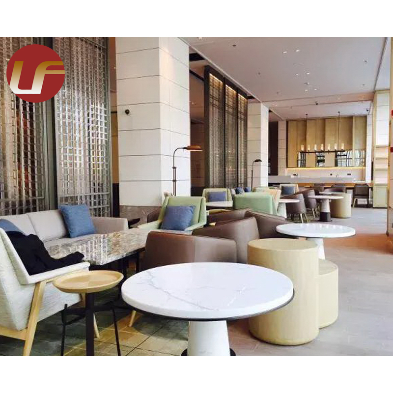 Modern Luxury Design Sectional Fabric Sofa Lobby 5 Star Hotel Furniture 