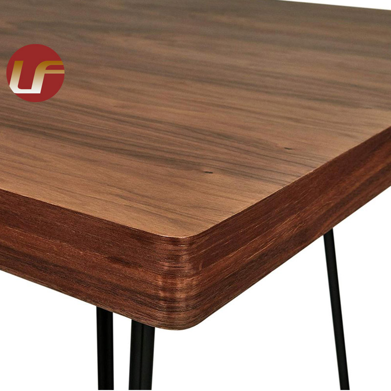 Wooden Restaurant Dinning Table Solid Wood Natural Contemporary Modern Dining Table Design