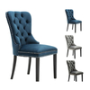 New Modern Luxury Restaurant Furniture Dinning Chair Upholstered Fabric Dining Chair