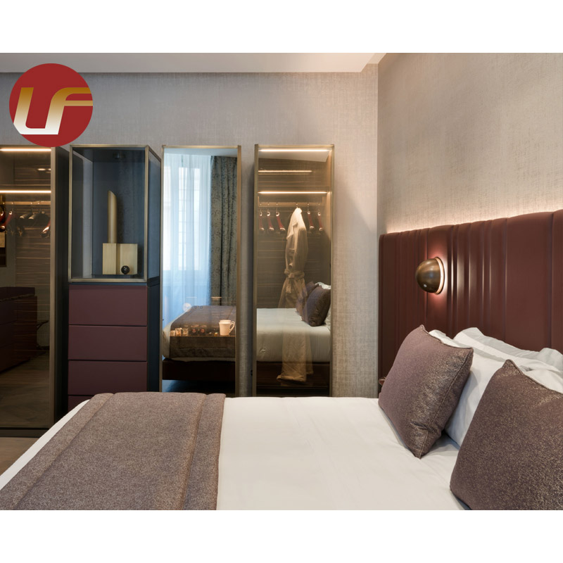 Top Quality Manufacture Motel King Size Bedroom Sets Hotel Bedroom Sets 5 Star