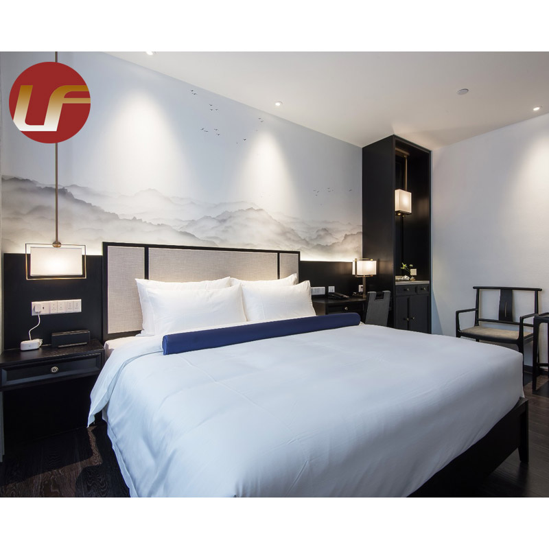 Star High Quality Veneer Commercial Used Hotel Bedroom Furniture Set