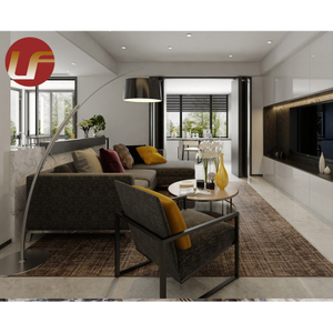 Luxury Modern Style Modern Living Room Sofas Stainless Steel Leg Table Furniture For Hotel Room