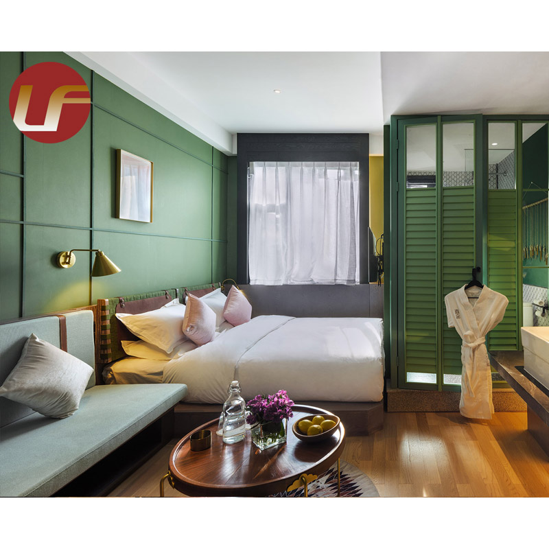 Custom Made 5 Star Modern Hospitality Bedroom Furnishing Bed Room Set Luxury Hotel Furniture