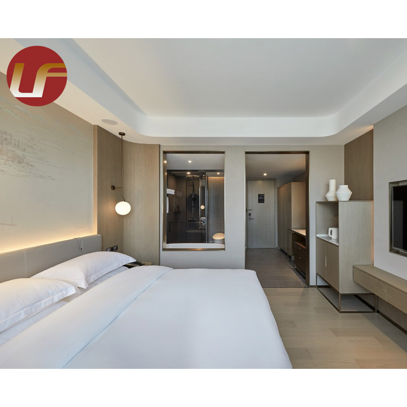 China ODM/OEM Factory 5 Star Hotel Royal Style Californian King Bedroom Furniture Set