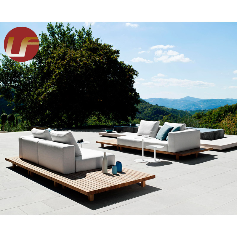 Wholesale Aluminum Garden Sofas Outdoor Sofa Teak Outdoor Furniture