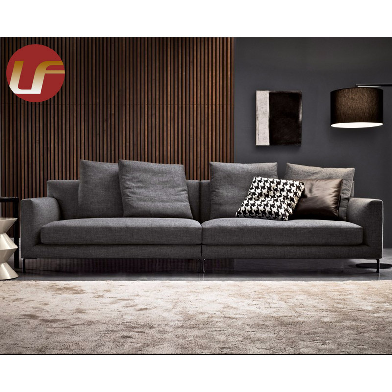Customized Modular Living Room 2022 Hotel Sofas Set Furniture Sofa Fabric Metal Frame