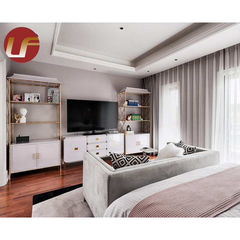 Made in Turkey Grey Modern Bed Set Luxury Classic Furniture OEM Wholesale Factory Made Bedroom