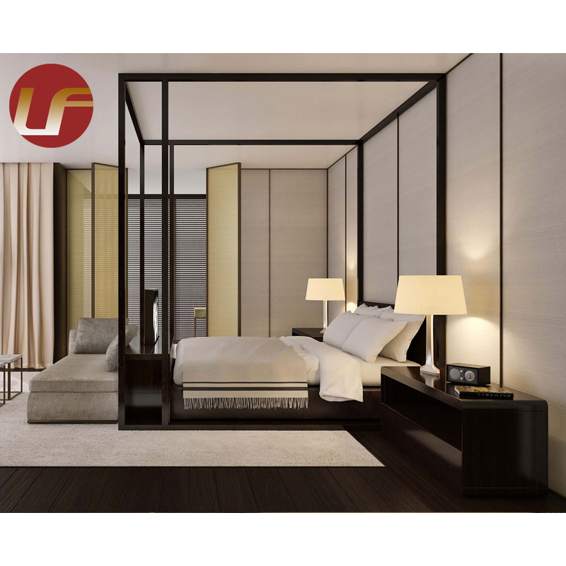 Wholesale Home Modern Style Villa Bedroom Sets Hotel Furniture