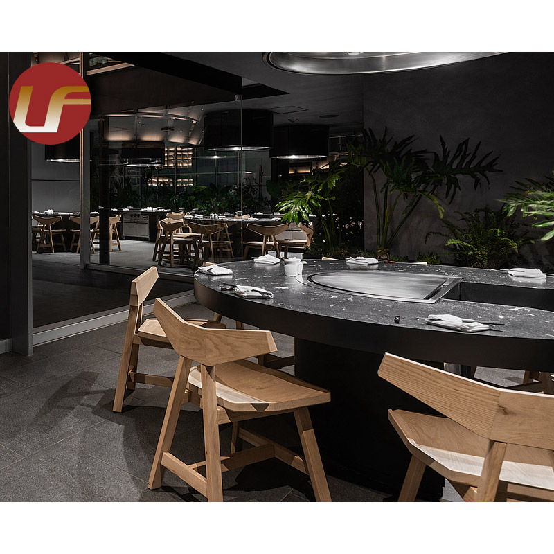 New Design Wholesale Commercial Restaurant Furniture Wooden Restaurant Dining Set, Bar Cafe Furniture