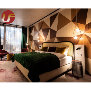 Modern Style Hotel Furnishing Solution High Standard Custom Made Hotel Bedroom Furniture Set