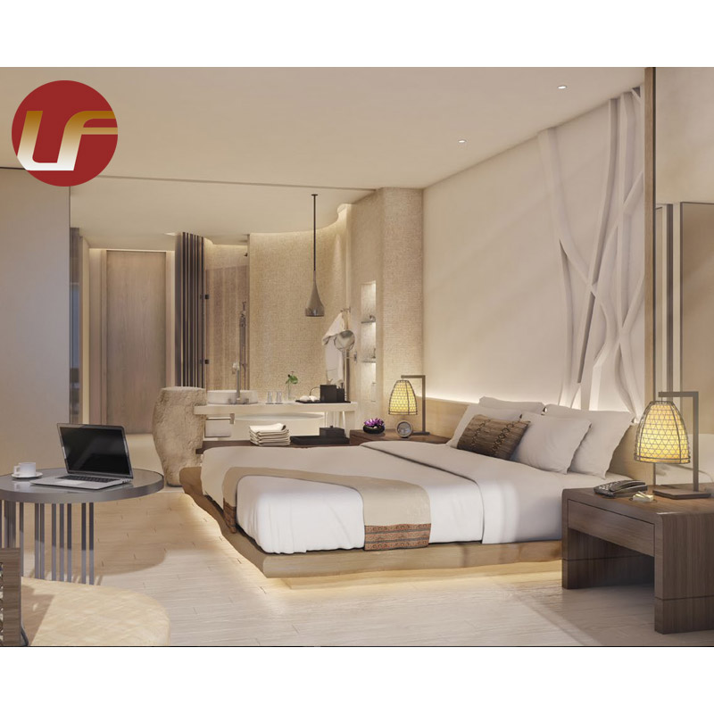Modern Wooden Inn Hotel Bedroom Furniture Set Supplier