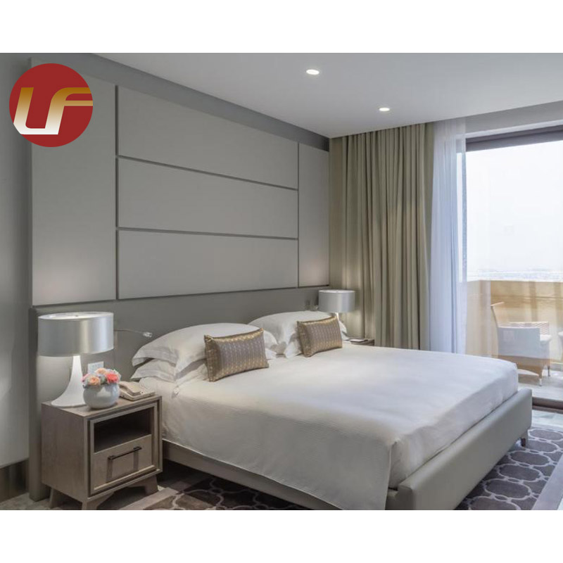 Undertake Hotel Projects Customize Modern Wooden Hotel Suite Furniture Bed Hotel Bedroom Sets