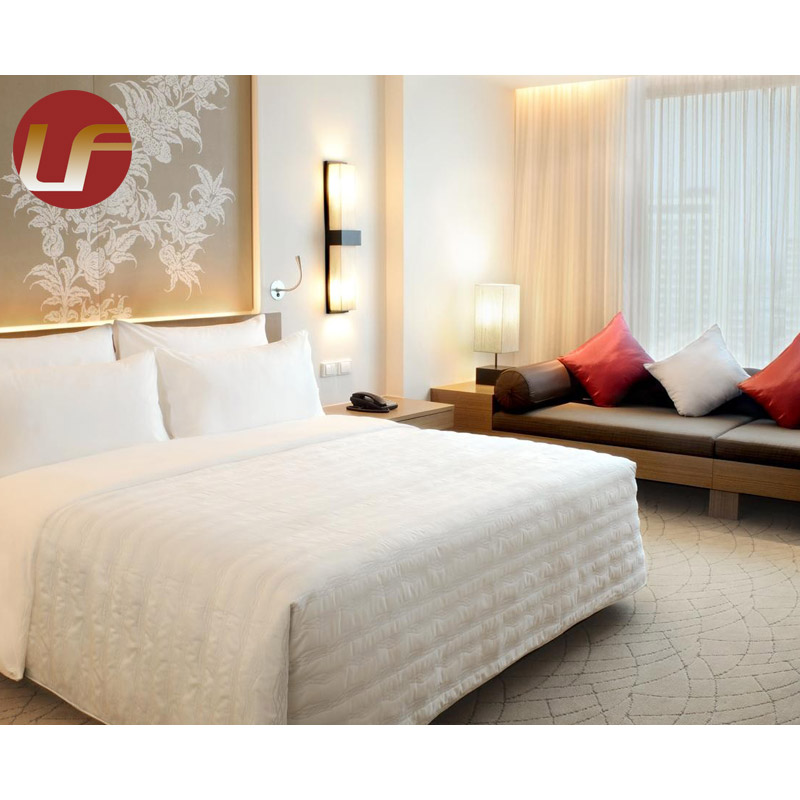  Hot Sale Modern Luxury Wholesale Star Set Customized Wood Style Hotel Bedroom Furniture