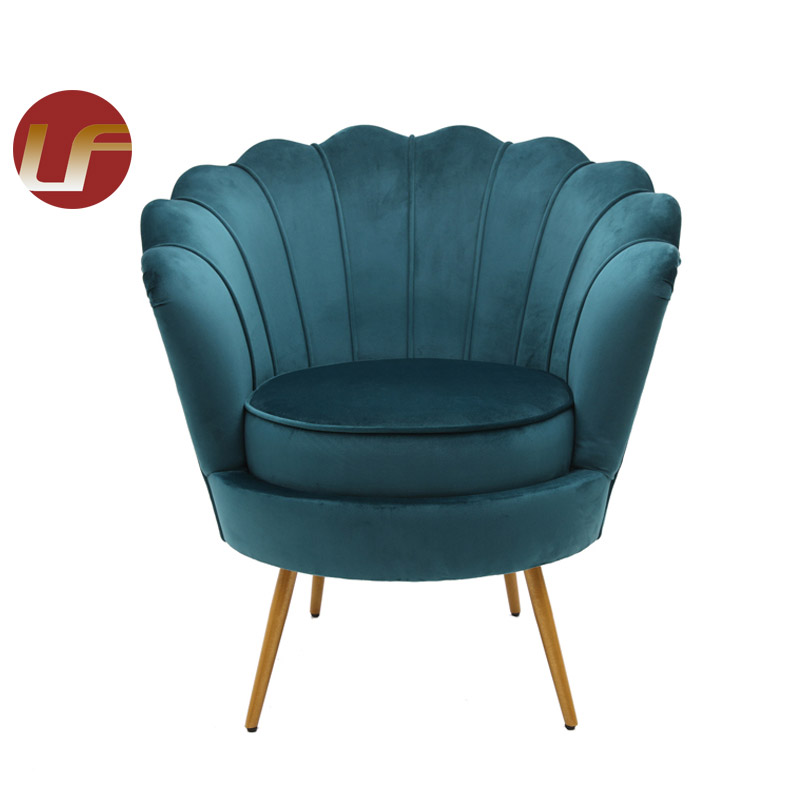 Nordic Velvet Modern Luxury Design Furniture Dining Room Chairs Dining Chairs With Metal Legs Gold