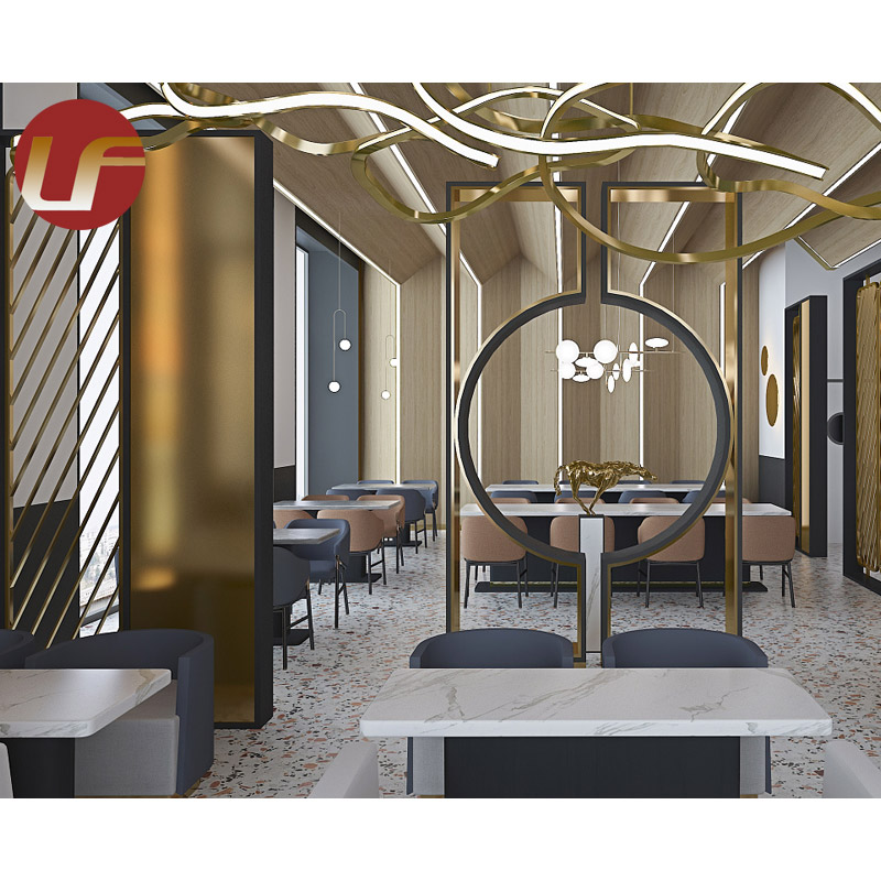 Modern Design Luxury Restaurant Furniture Including Tables And Chairs 