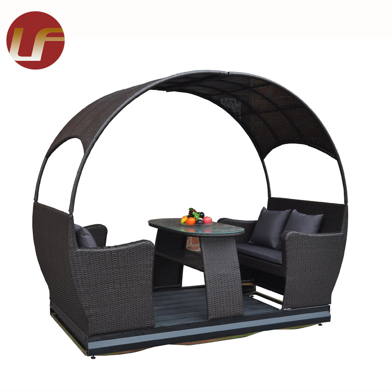 Outdoor Furniture Round Sofa Bed Recliner Day Bed manufacturers