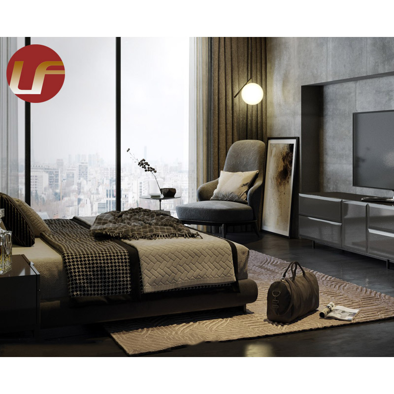 Latest Design Modern Wood Grey Bedroom Furniture Designs