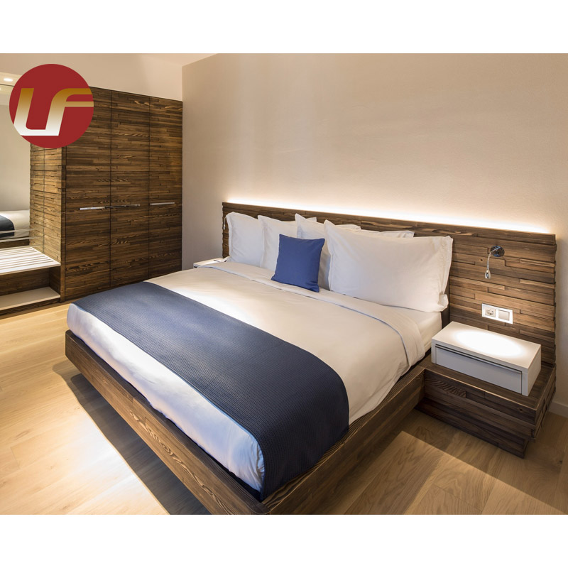 5 Star Modern Holiday Inn Express Headboard Bedroom Sets Hospitality Hotel Furniture