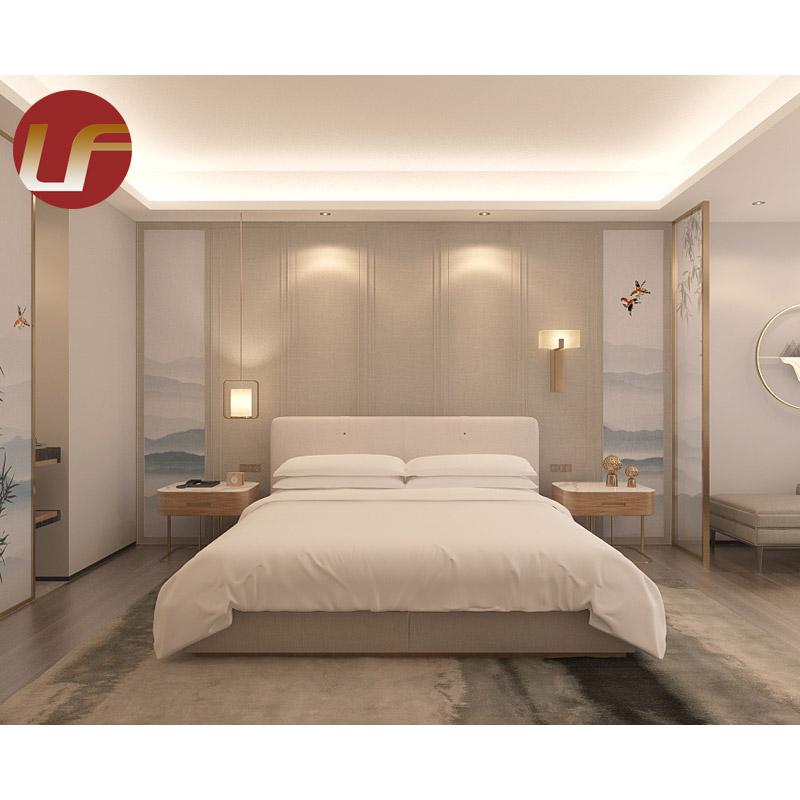 Economic Modern Design Hotel Bedroom Furniture Elegant Bedroom Set