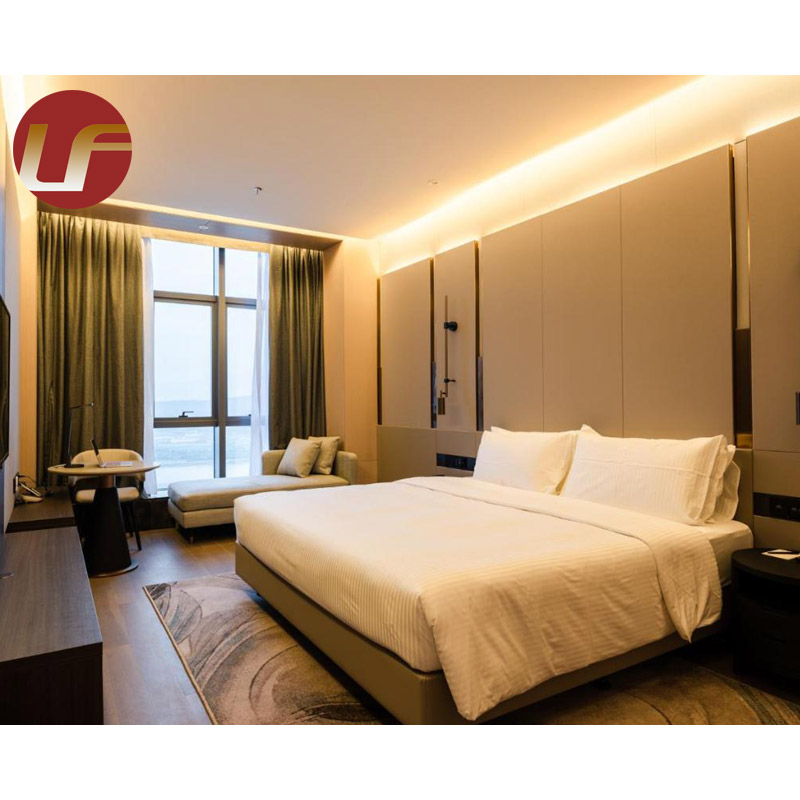 Custom Full Sets Furnishing Solution Luxury Villa Resort Hotel Bedroom Furniture Set