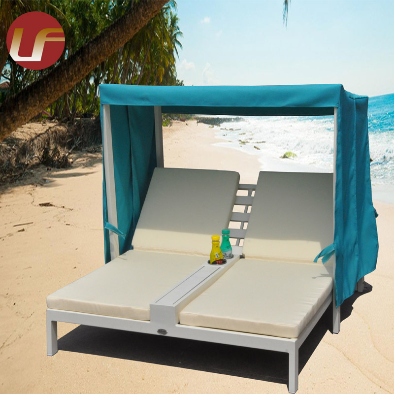 Outdoor Sun Pool Rattan Wicker Sun Lounge Furniture
