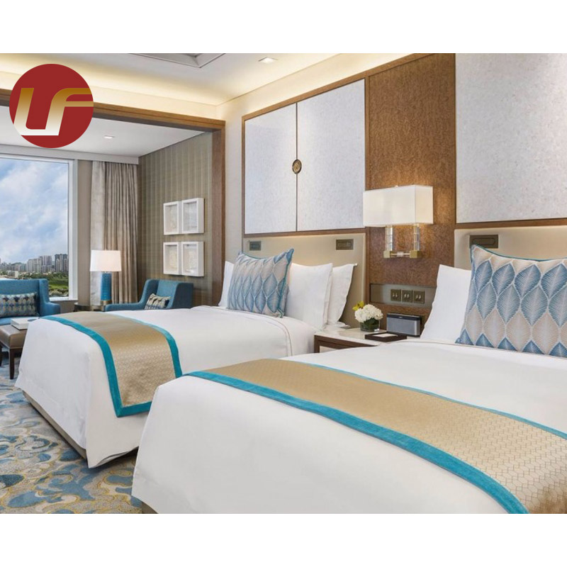 New Design 5 Star Hotel Beds King Size Hotel Bedding Set Furniture Bedroom Set Hotel Home Furniture for Sale