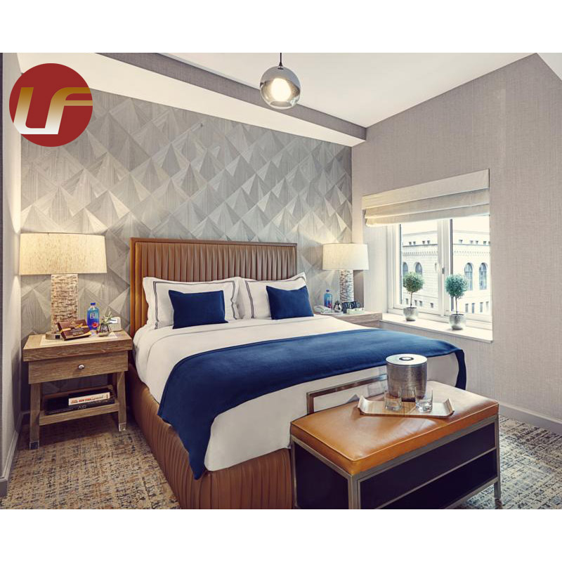 Foshan Modern King Size Hotel Furniture Bedroom Sets with Free Design