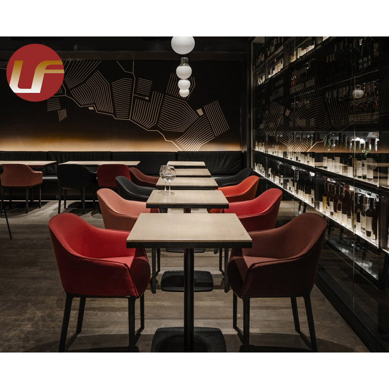 Luxury Restaurant Furniture Including Tables And Chairs Modern Design for Sale