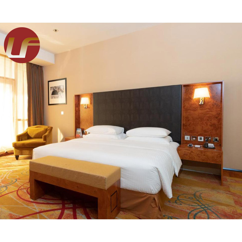 5 Star Modern Hotel Furniture Set OEM for Project Bedroom Set Hotel Room Manufacturer